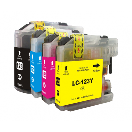 INKJET COMP. BROTHER LC123C CIAN 14ML
