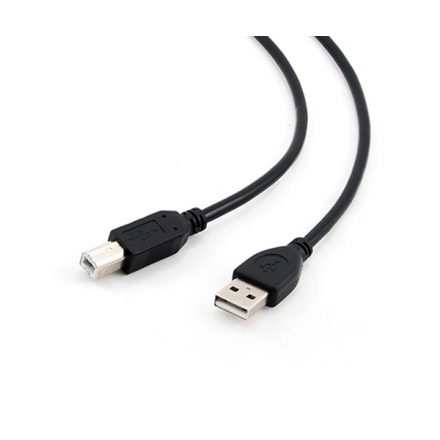 CABLE USB 2.0 IMPRESORA - TIPO A/B  M/M  1.8M  10.01.0103-BK